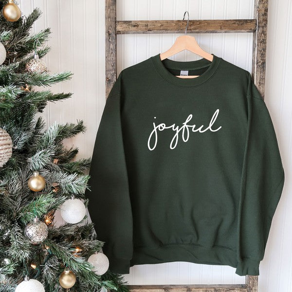 Joyful Graphic Sweatshirt