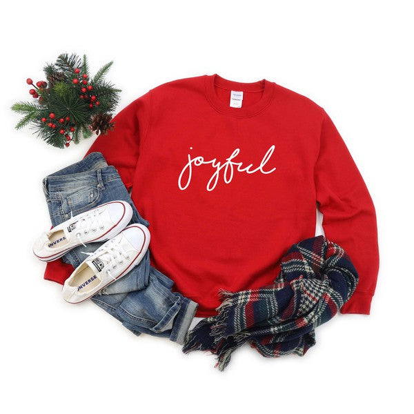 Joyful Graphic Sweatshirt