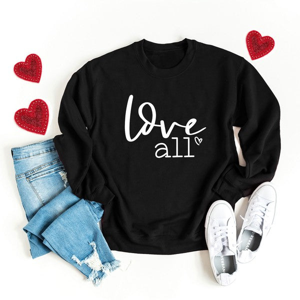 Love All Graphic Sweatshirt
