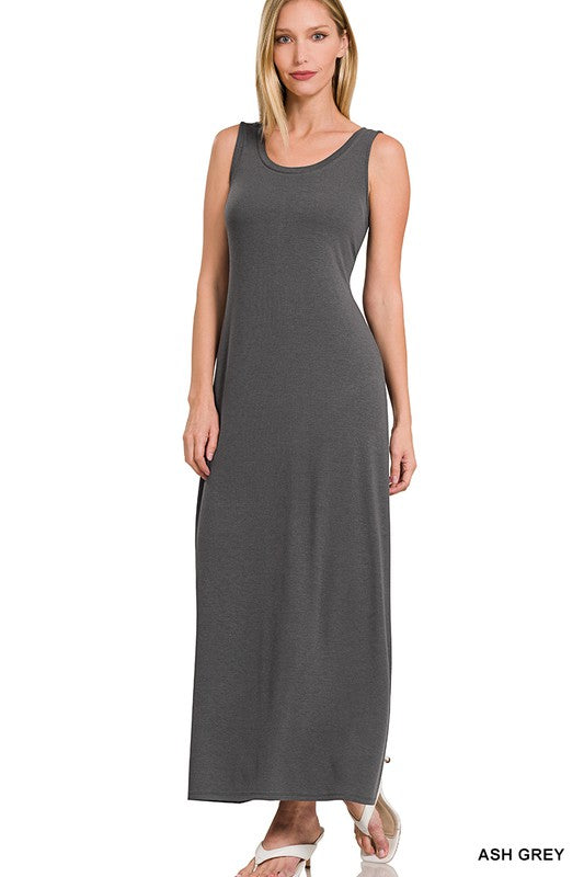 SLEEVESS MAXI DRESS