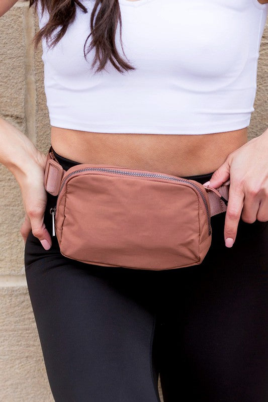 Nylon Belt Sling Bag