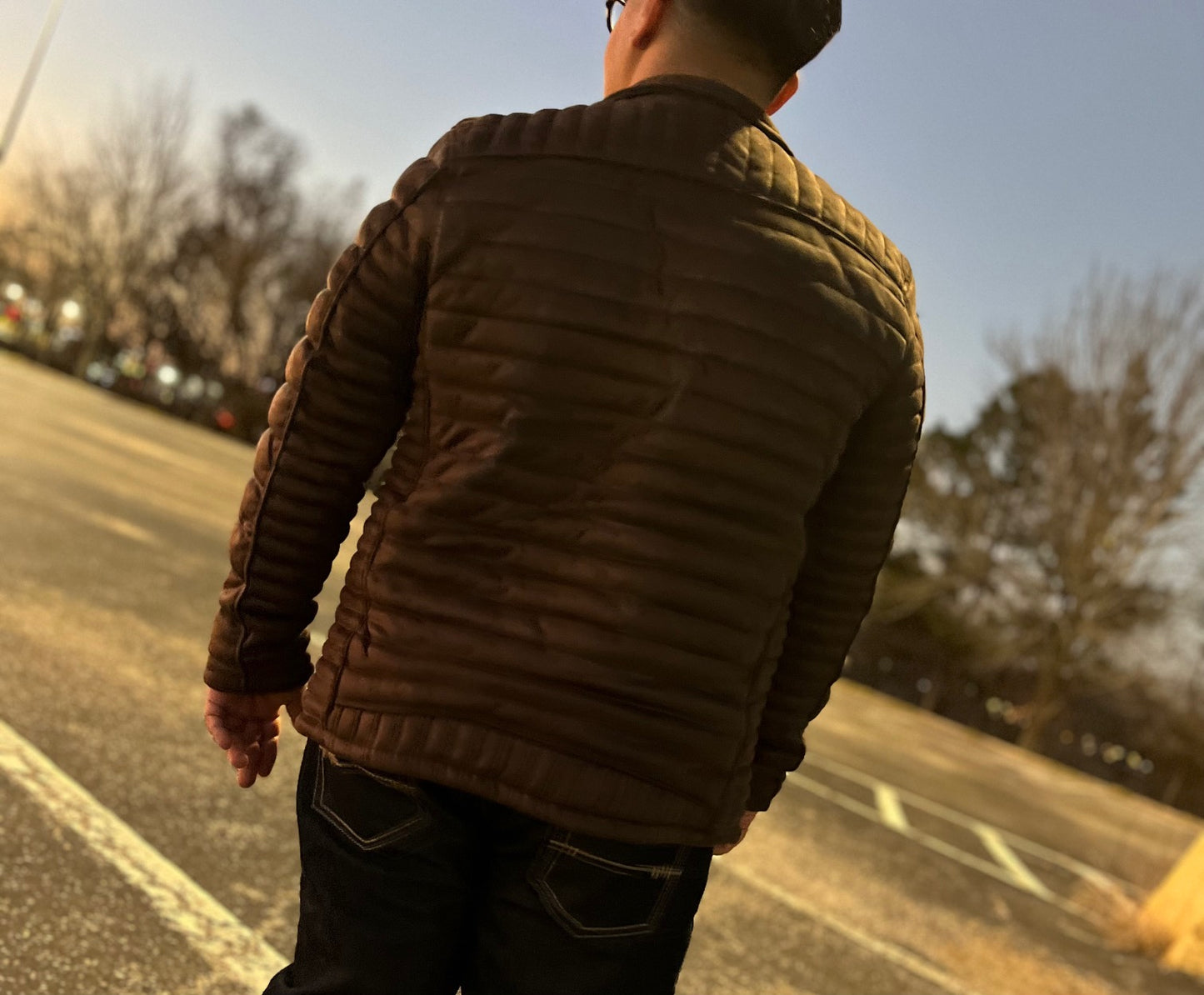 Men Suede Jacket