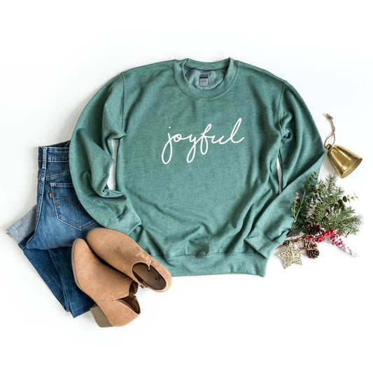Joyful Graphic Sweatshirt