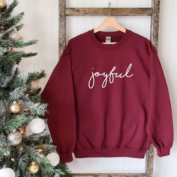 Joyful Graphic Sweatshirt