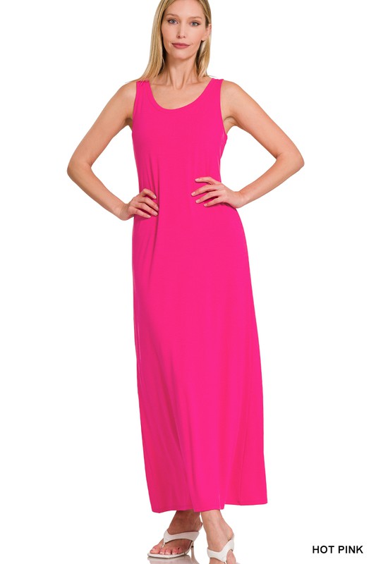 SLEEVESS MAXI DRESS