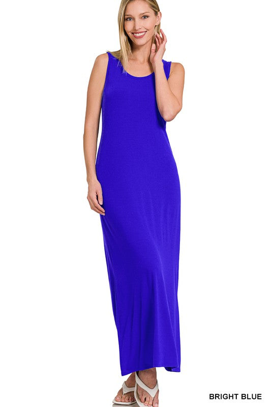SLEEVESS MAXI DRESS