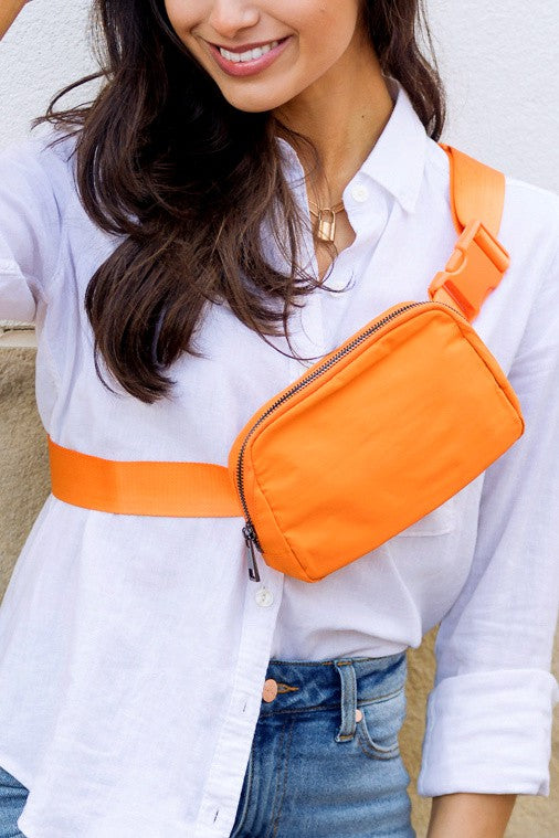 Nylon Belt Sling Bag