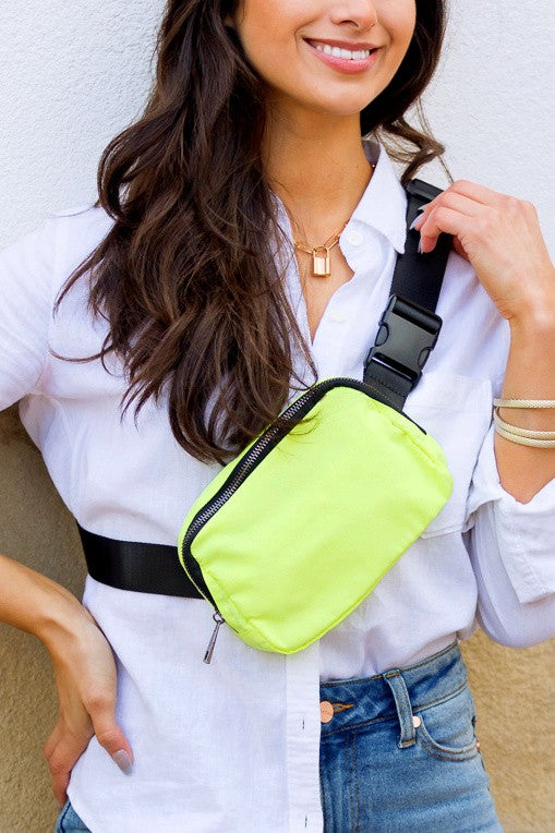 Nylon Belt Sling Bag