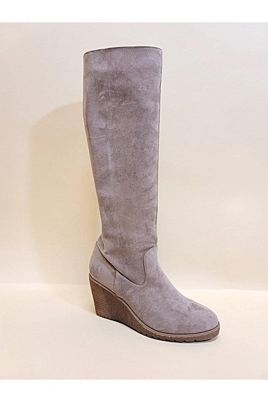 Wwedge Heel Boots