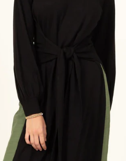 Belted Long Sweater