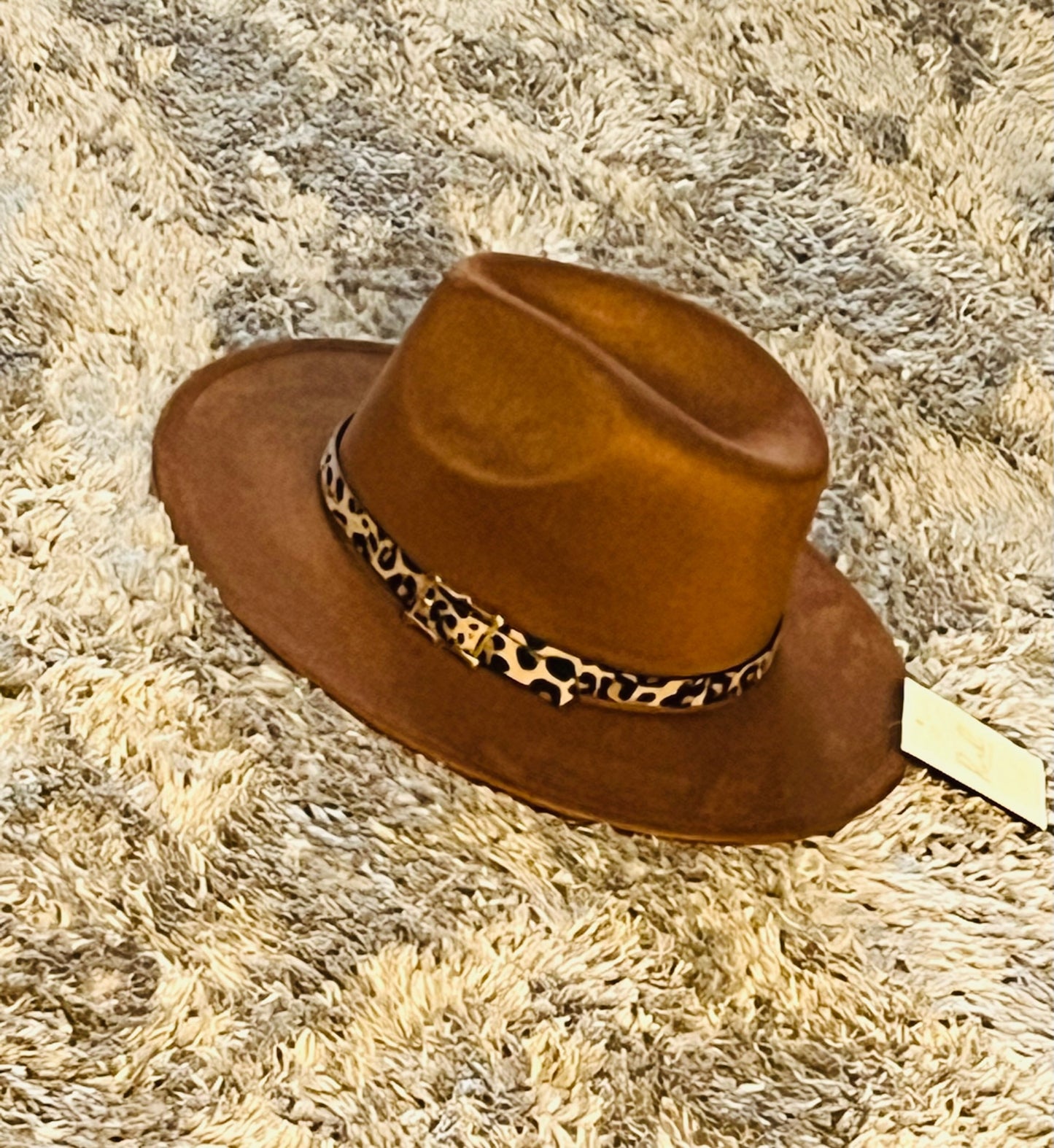 Suede Chain Hats